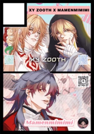 XYZOOTH X MAMENMIMIMI circle cut